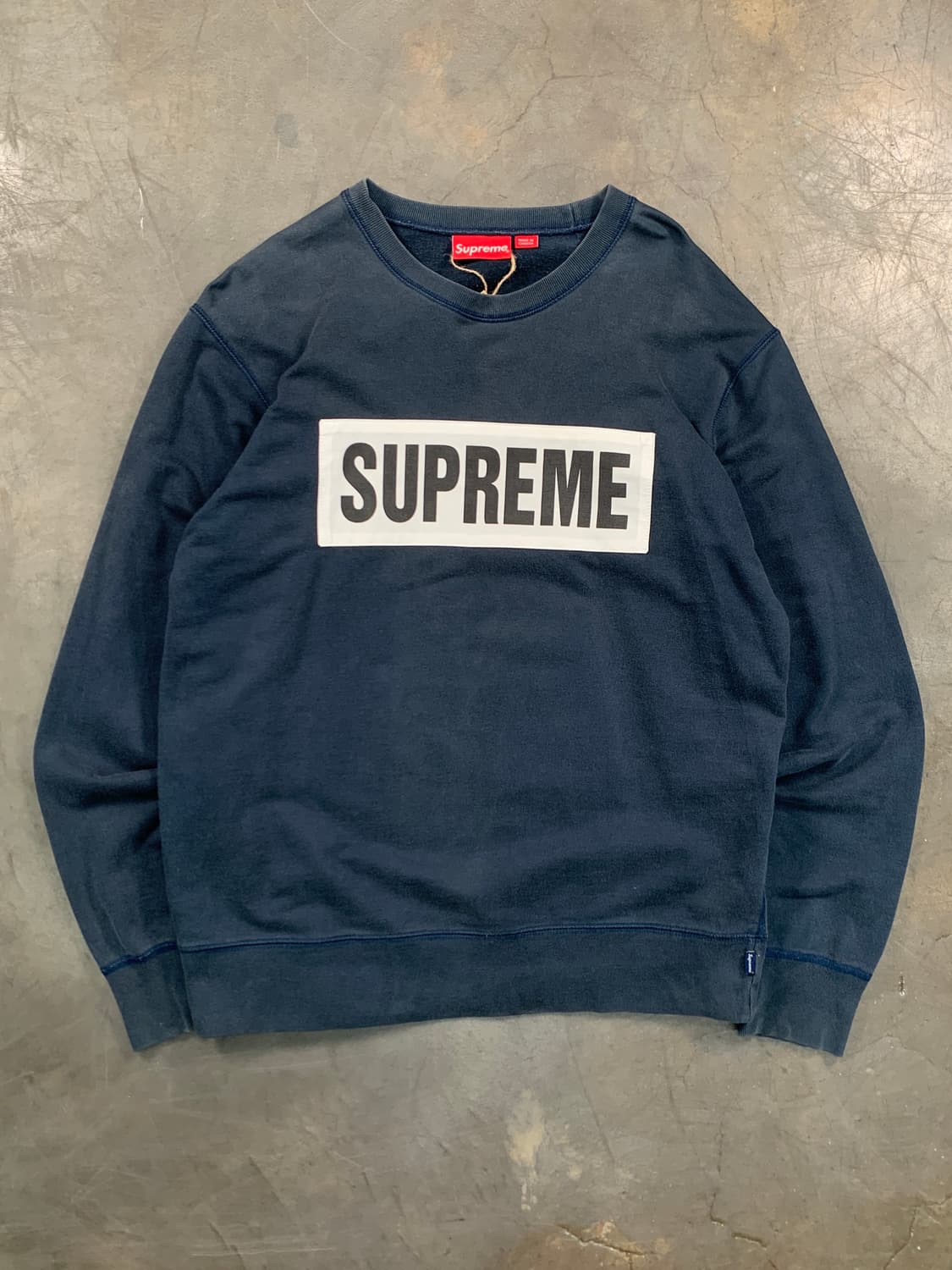 슈프림 14ss 마라톤 크루넥 스웻셔프 상품이미지1