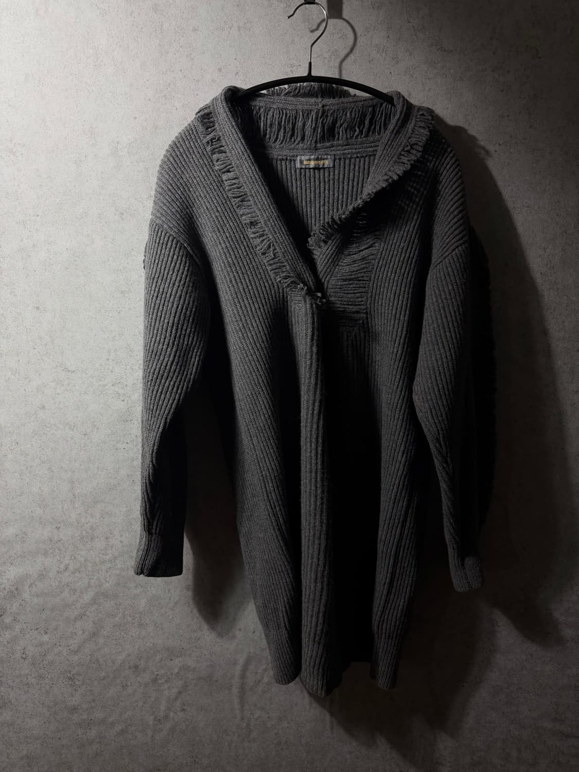 이세이미야케 디스트로이드 숄카라 가디건 상품이미지1