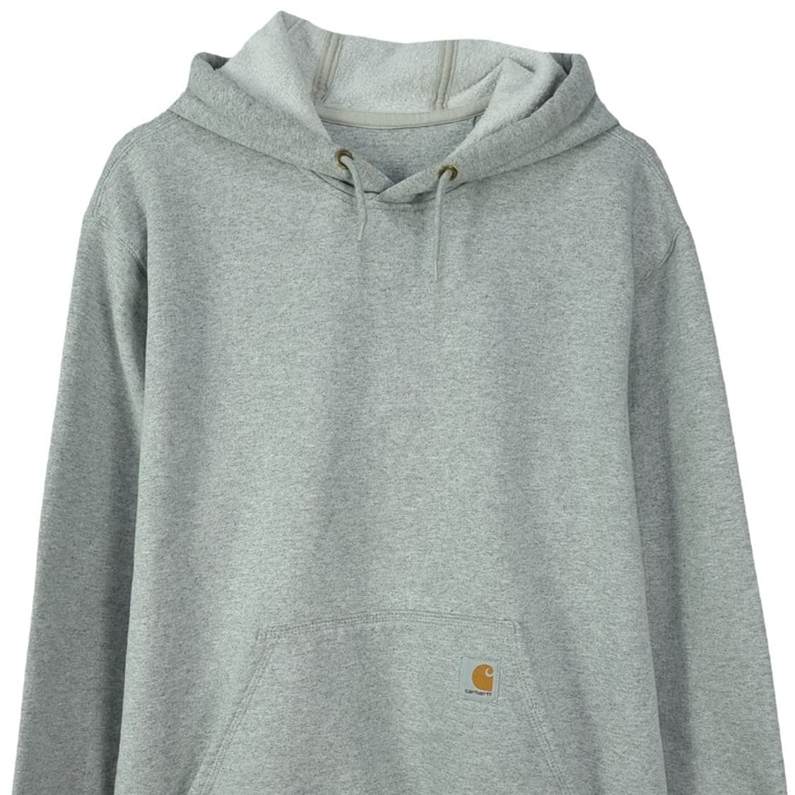 [칼하트] 로고 패치 오버핏 후드티 그레이 M18553 상품이미지4