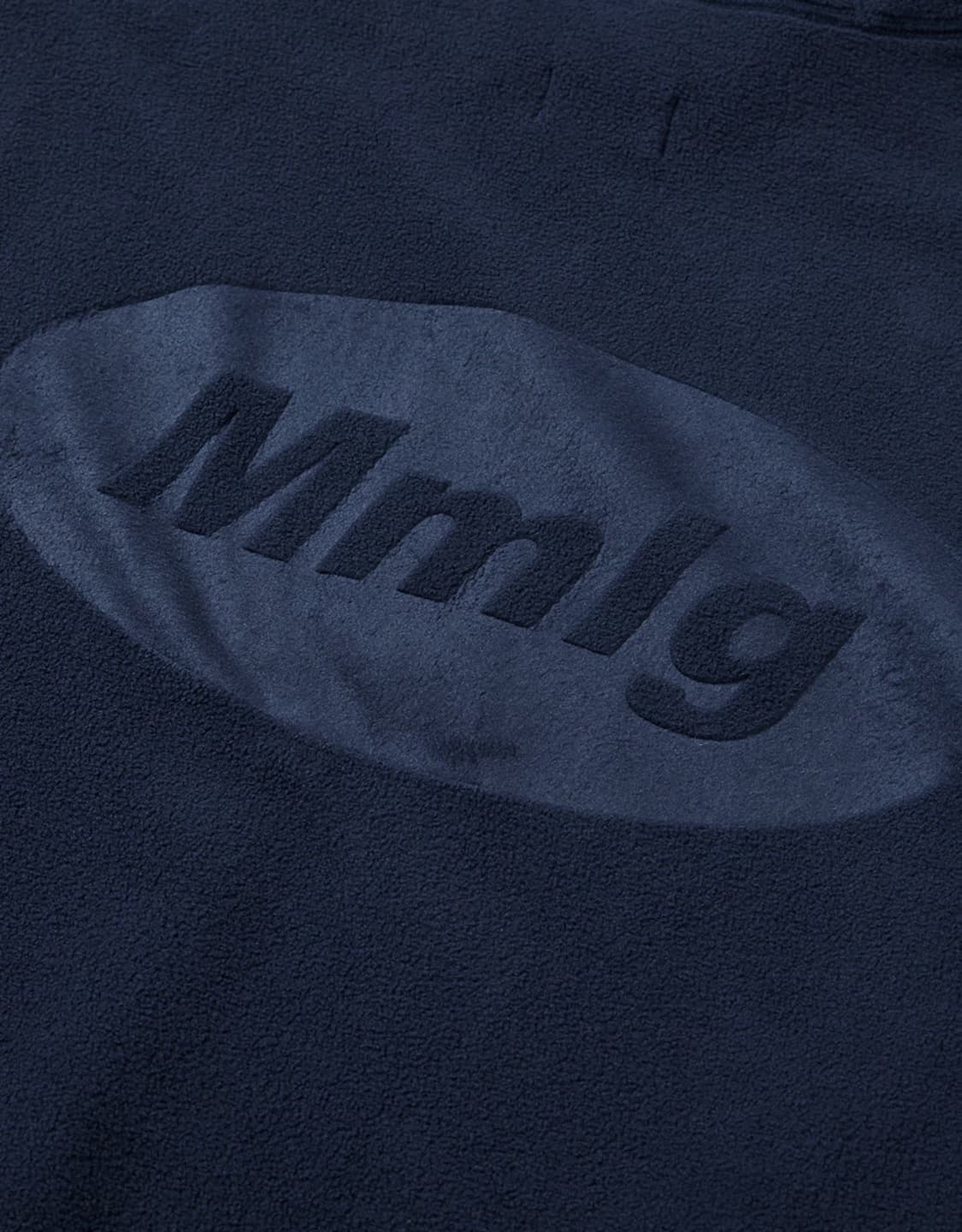 [Mmlg] 새상품 LOGO EMBOSSING FLEECE HOODIE 상품이미지4