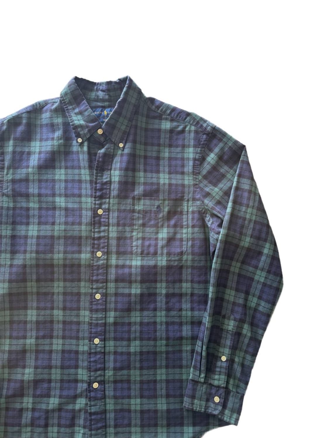 PRL button down check shirts 상품이미지3