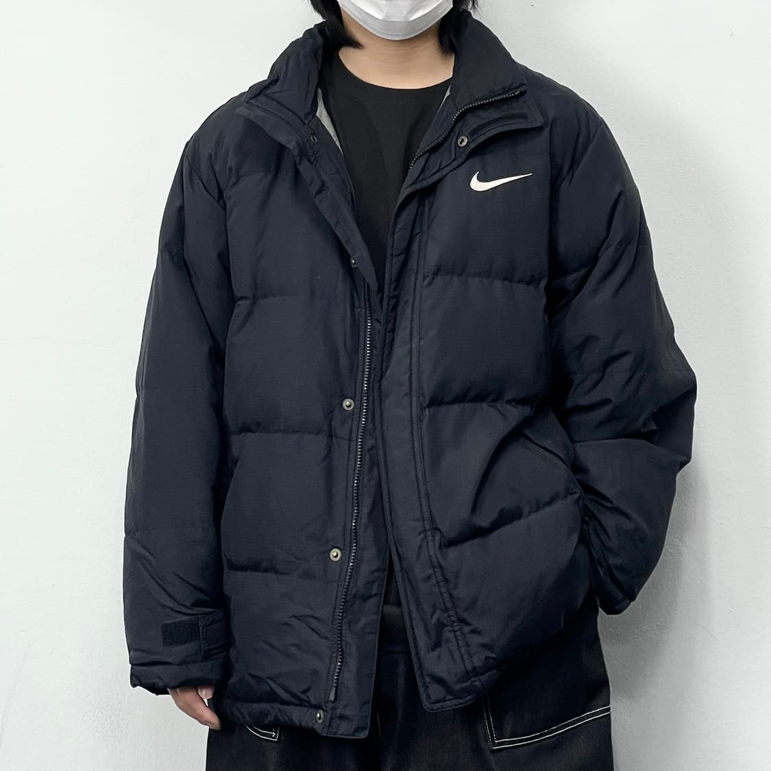 XL 나이키 스우시 오버사이즈 뉴챔프 패딩 상품이미지1