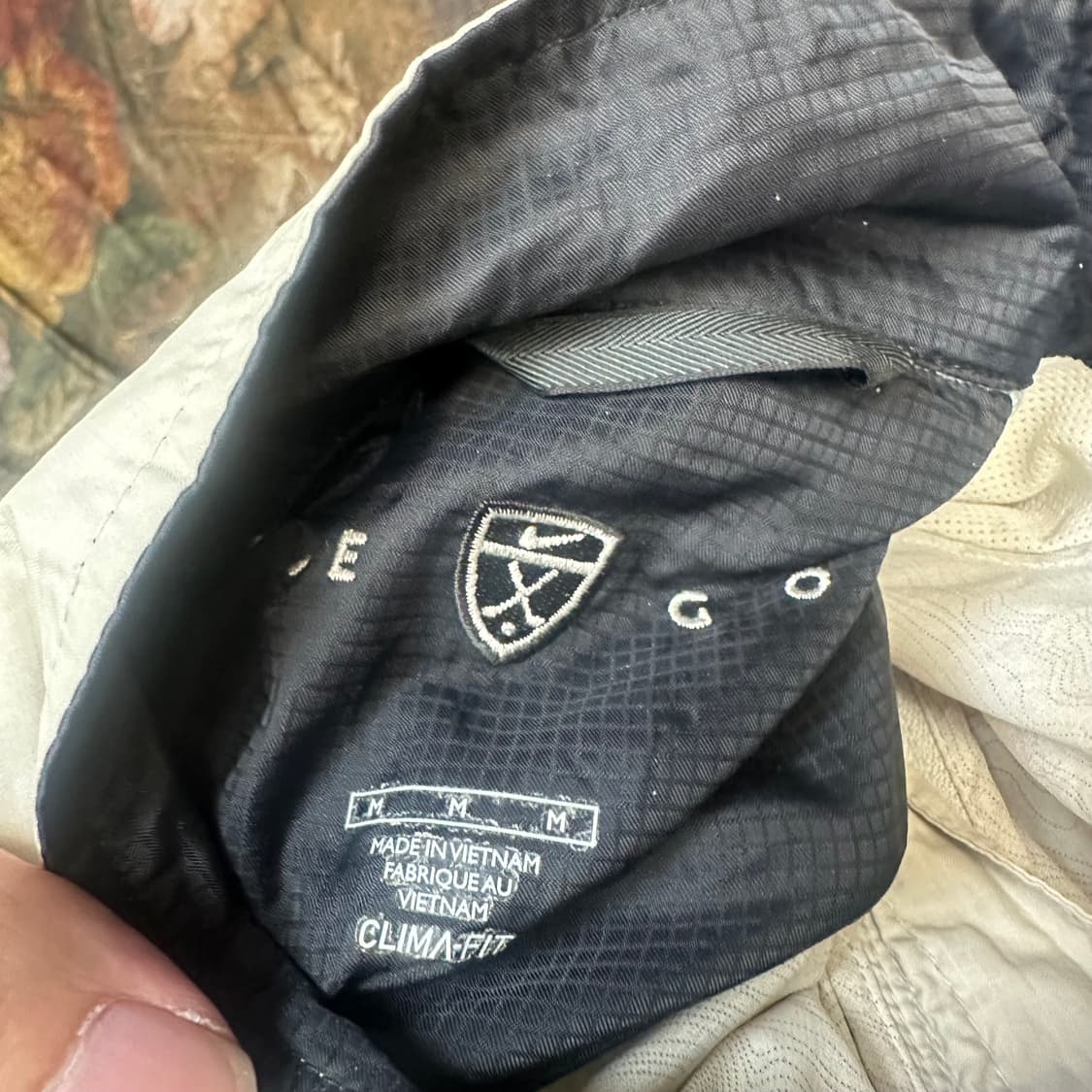 나이키 올드스쿨 블랙 사이드라인 아이보리바람막이 95 상품이미지3