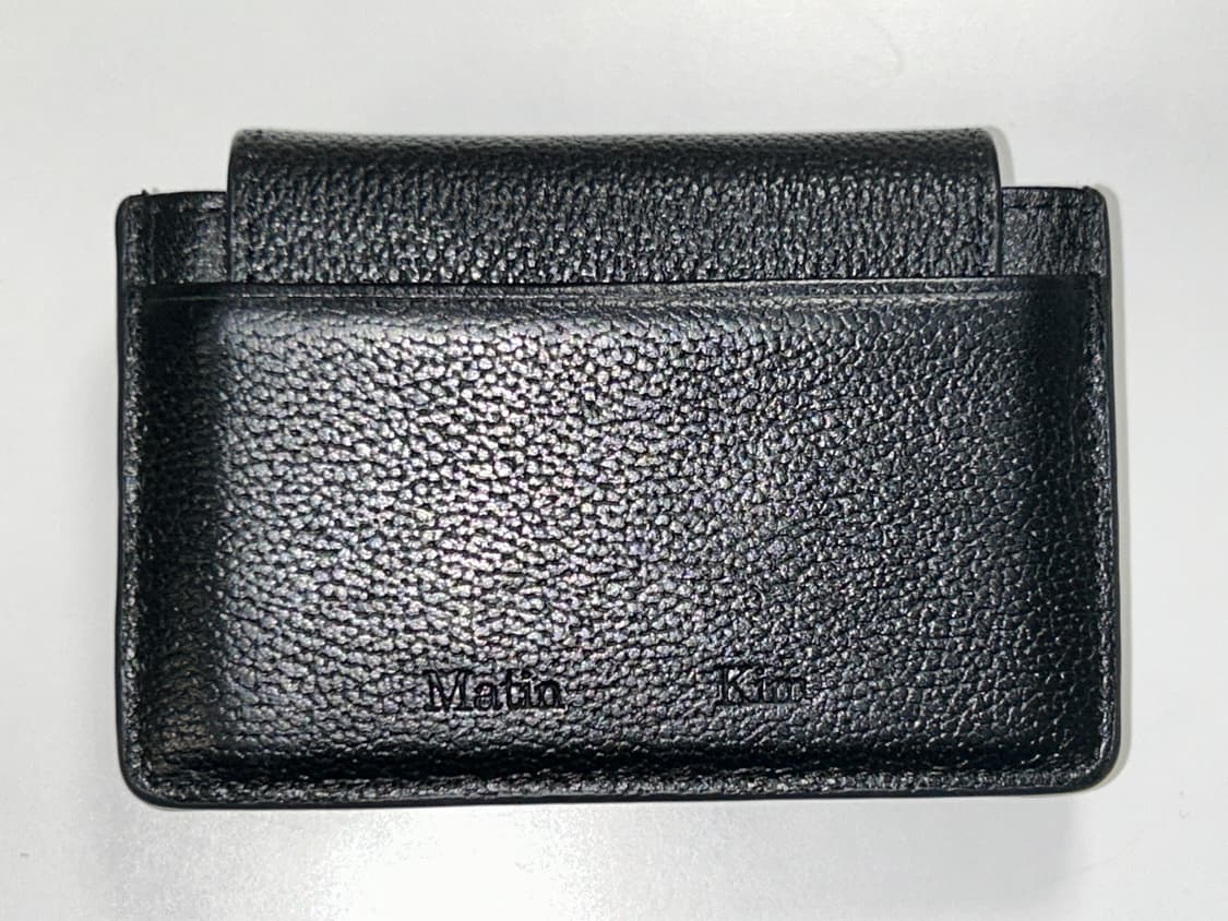 마뗑킴 아코디언 지갑 블랙 상품이미지3