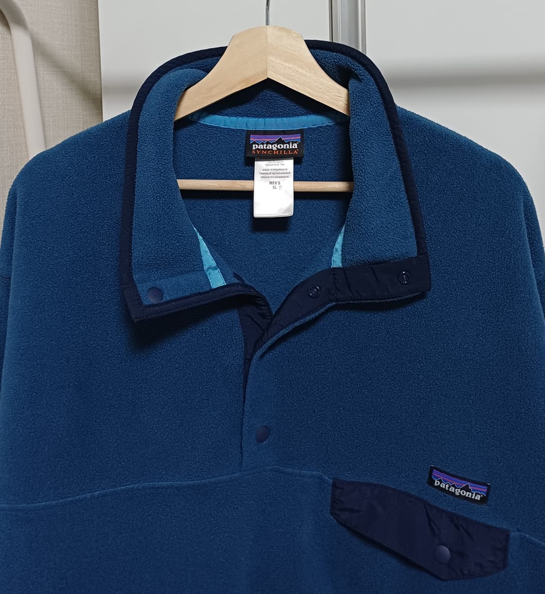 [XL] 파타고니아 신칠라 스냅티 글래스 블루 상품이미지2