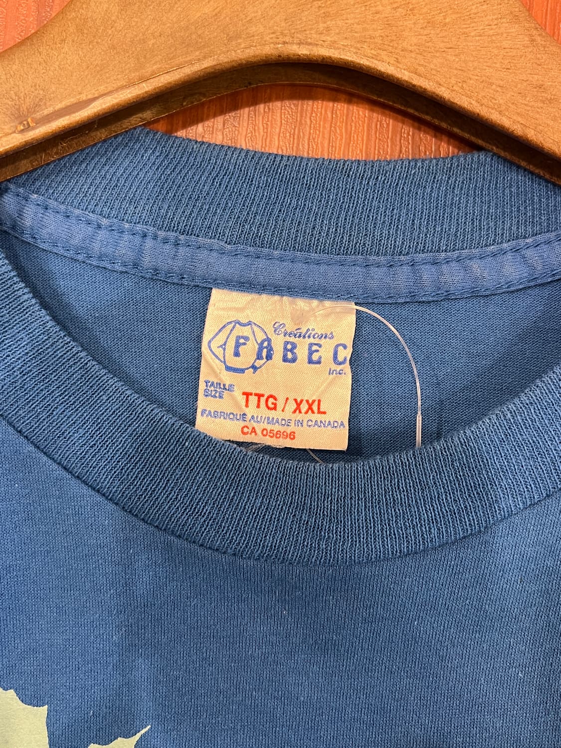 90s Fabec 빈티지 라이딩 반팔 티셔츠 (made Canada) 상품이미지9