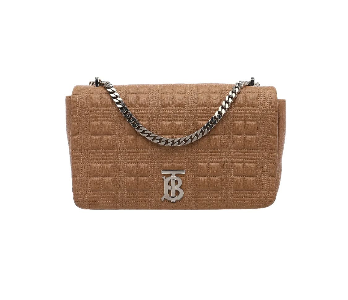 [A급] 버버리 롤라 퀼팅 가죽 숄더백 미디움 브라운 판매합니다!!! 상품이미지1