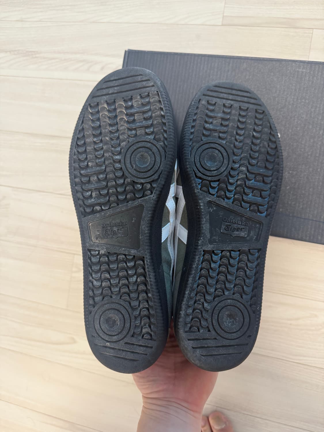 오니츠카 타이거 토쿠텐 번트 그린 255 상품이미지4