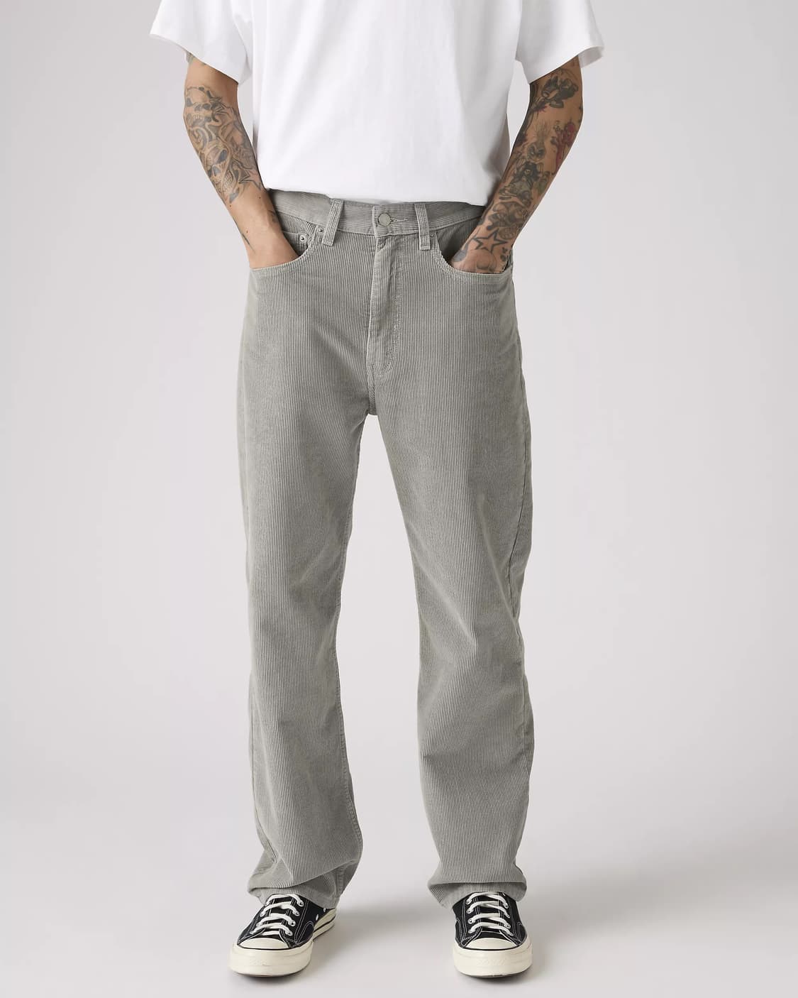 565 코듀로이 팬츠 34/34 그레이 상품이미지5