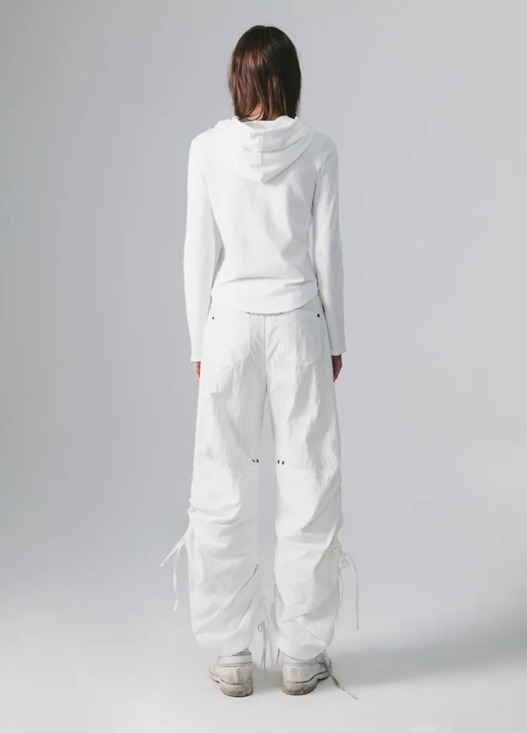 나체 nache LAYERED WAIST BONDED PANTS 상품이미지2