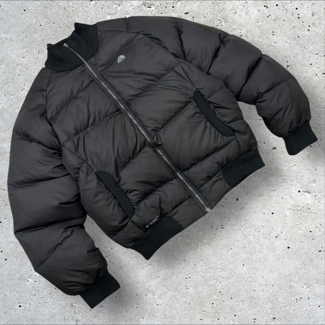 [L] 00s 올드 나이키 ACG 패딩 자켓 블랙 B95 상품이미지1