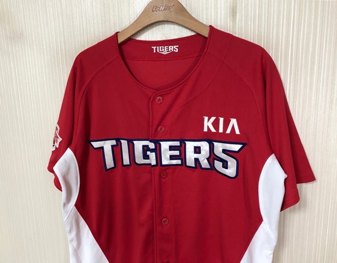 KBO 비젼코리아 기아타이거즈 원정유니폼/져지 105 상품이미지6