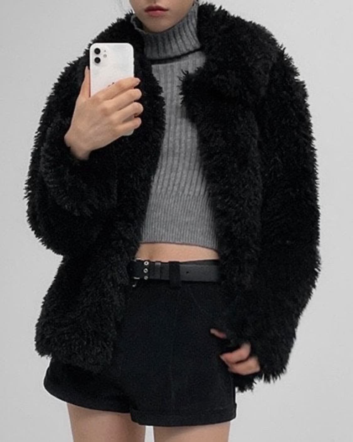 블랙업 퍼자켓 상품이미지1