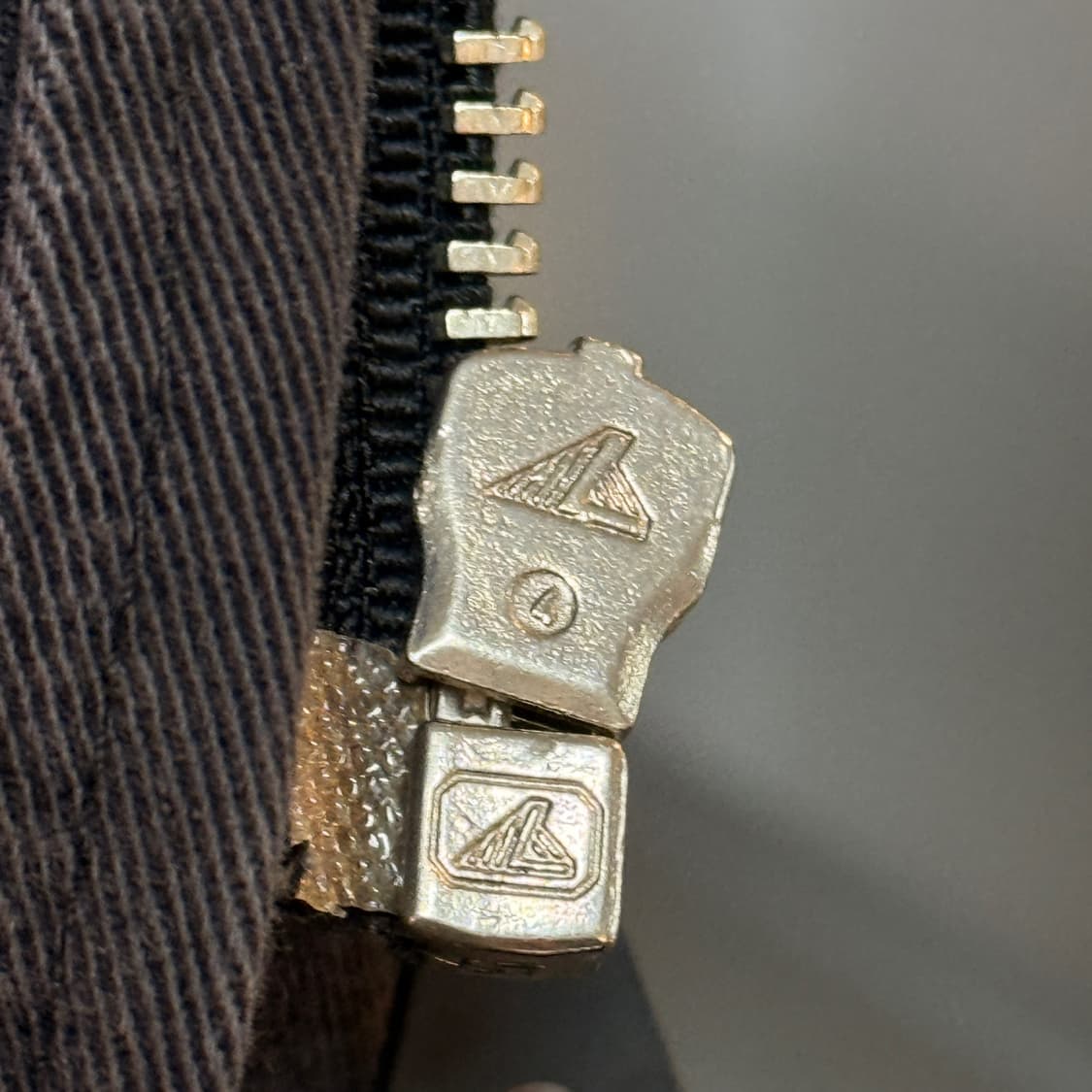 90S 아르마니 진스 페이딩 람포 지퍼 자켓 ~ XL SIZE 상품이미지9