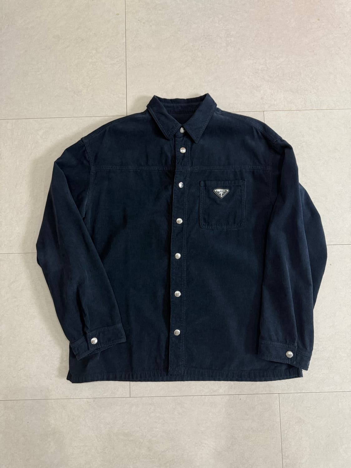 (L) Prada 프라다 코듀로이 자켓 상품이미지1