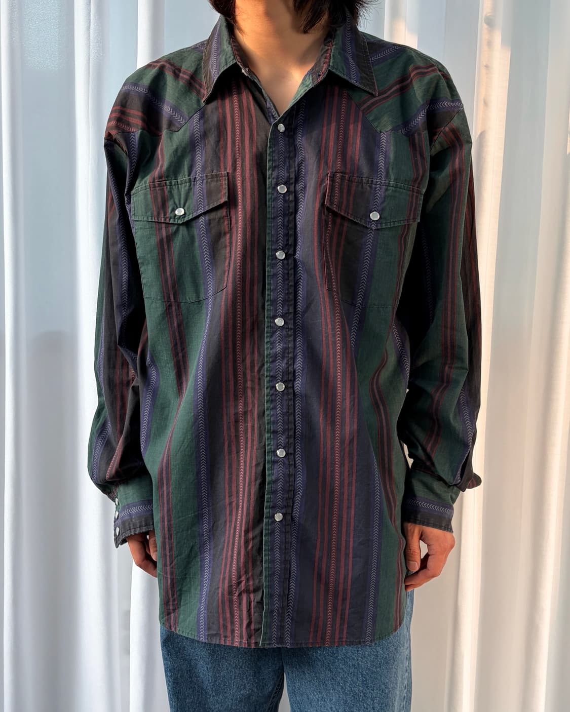 [2XL]Salmon River USA 카우보이 웨스턴 셔츠 상품이미지3