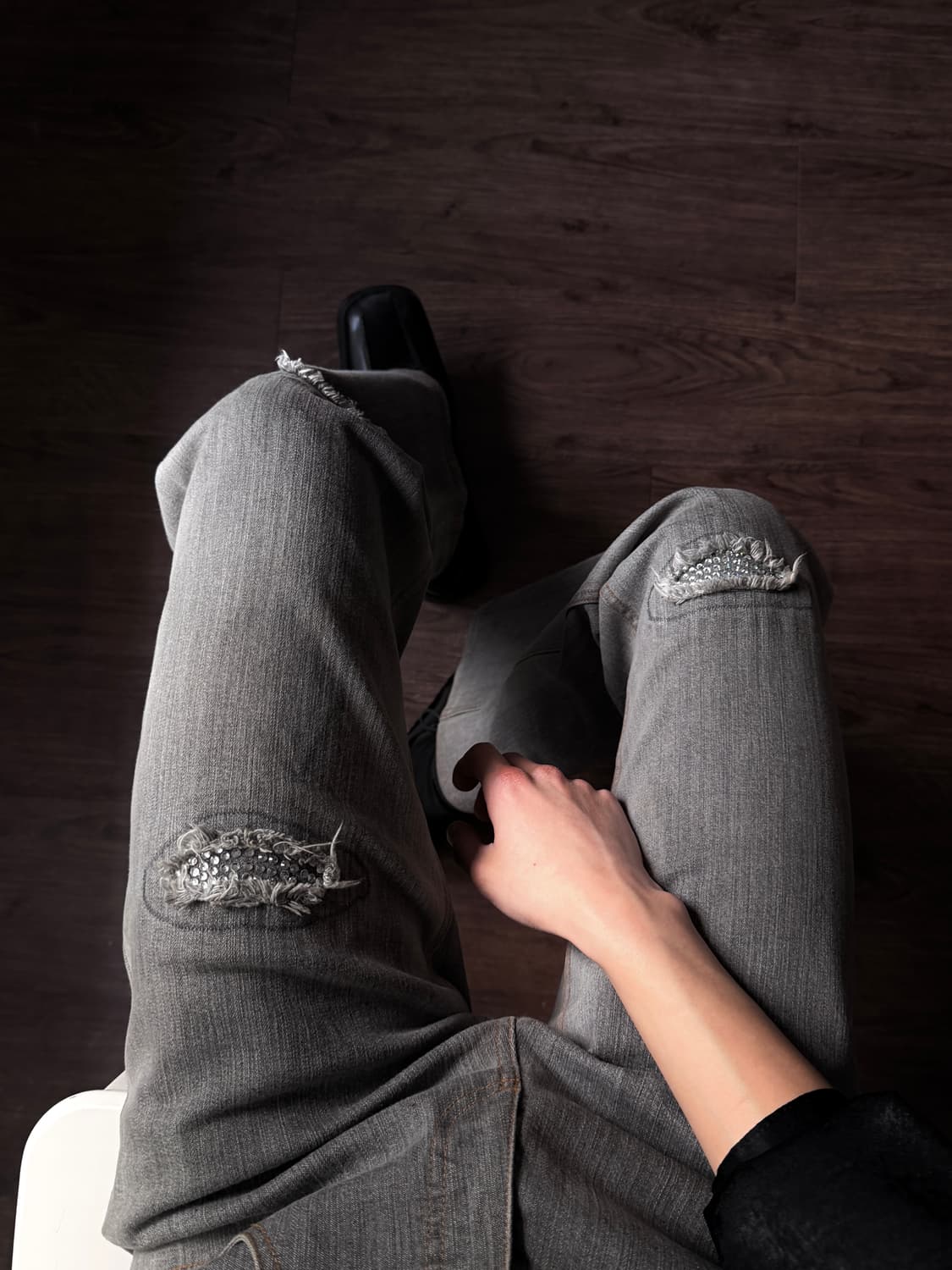 Dual View 비즈 리페어 슬림 플레어 진 상품이미지6