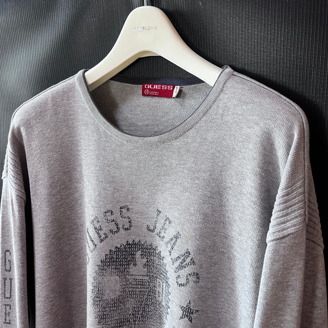 90s 두산 Guess Jeans 니트 티셔츠 상품이미지2