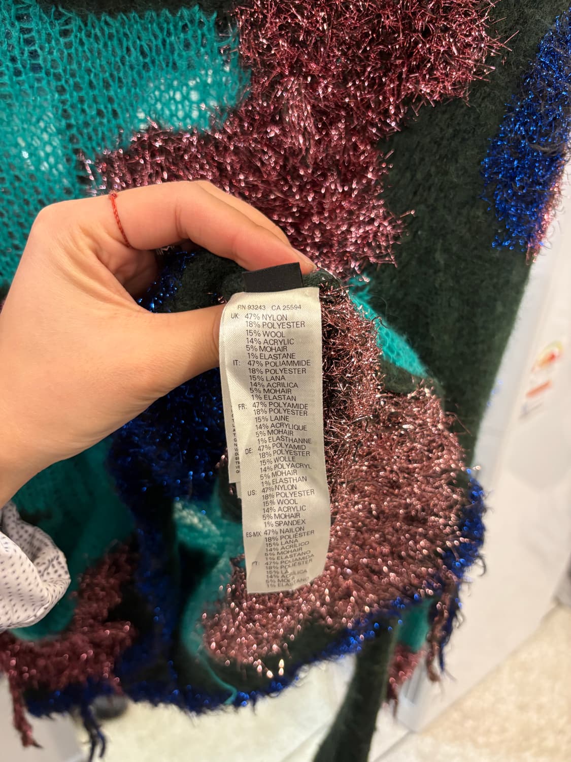 Diesel glitter mixed knit 상품이미지6