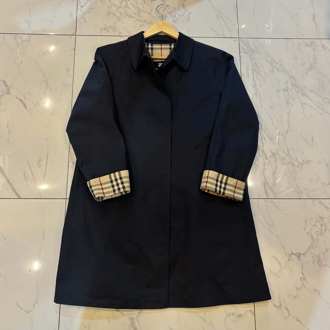 [상태 최상]Burberry 버버리 노바체크 싱글코트 상품이미지1