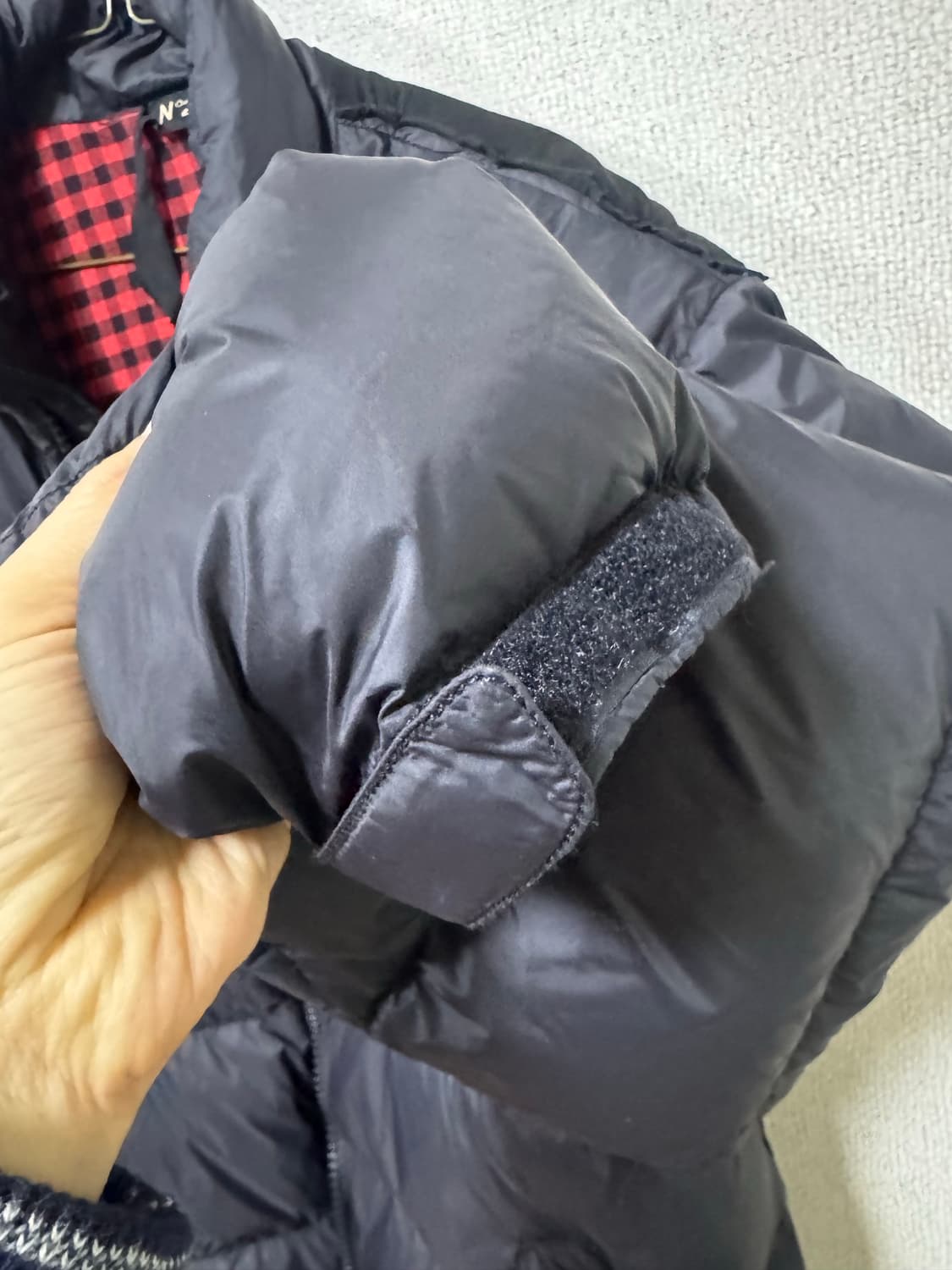 N°21 오버핏 다운 패딩(블랙) 상품이미지6