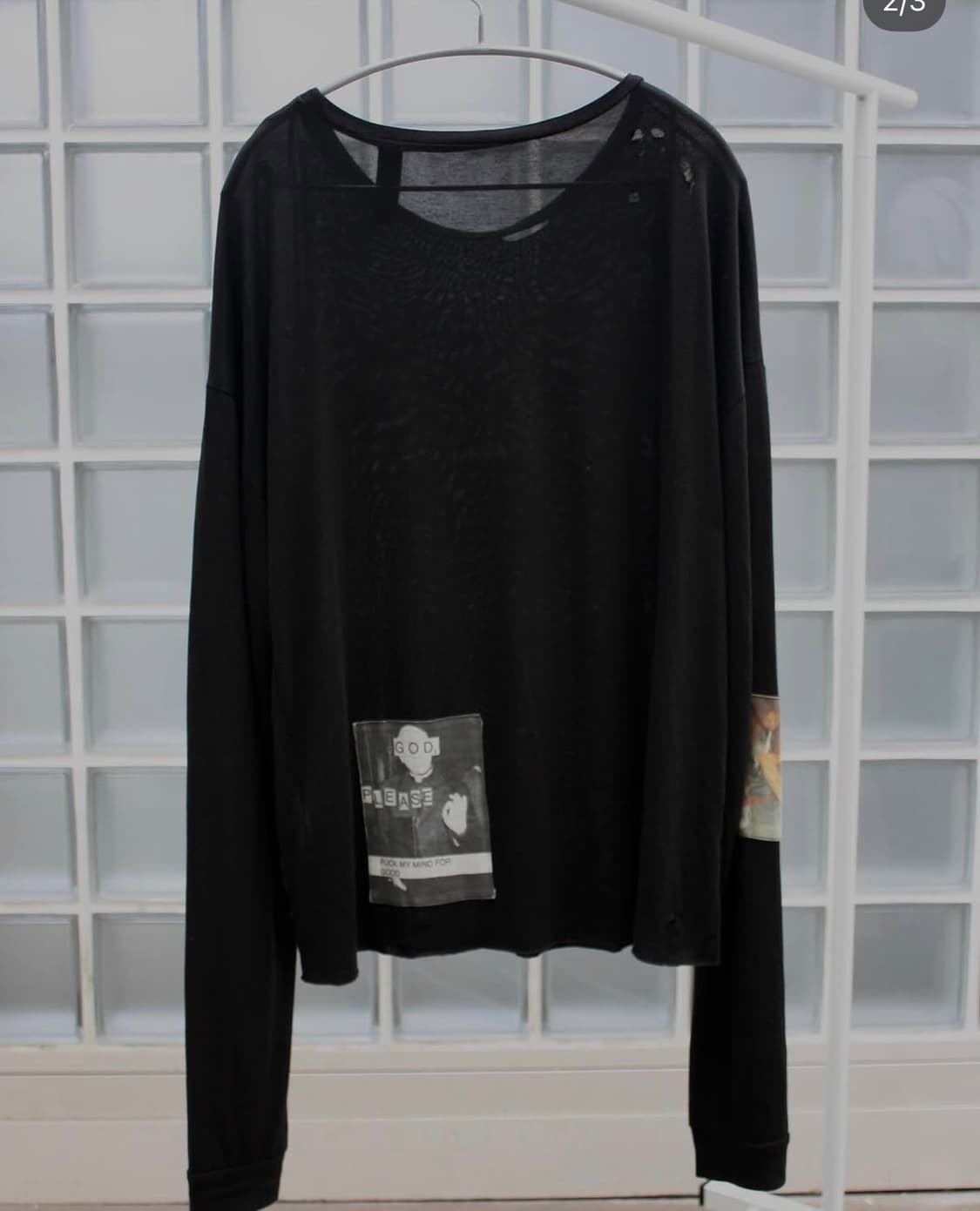 ERD 17AW Sans Titre patches longsleeve 상품이미지2