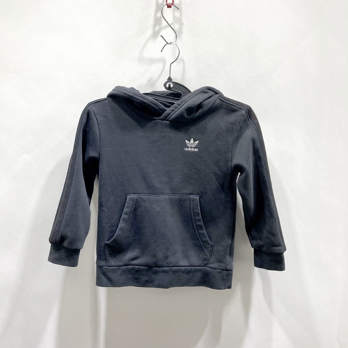 아디다스 키즈 후드티 블랙 120 상품이미지1