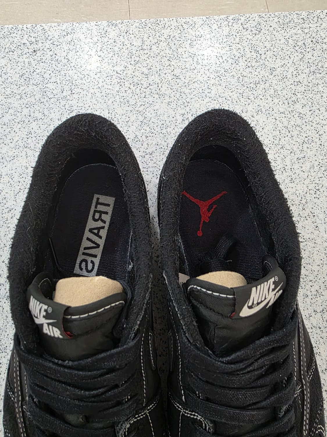 나이키 조던1 스캇 블랙 팬텀 285 상품이미지4