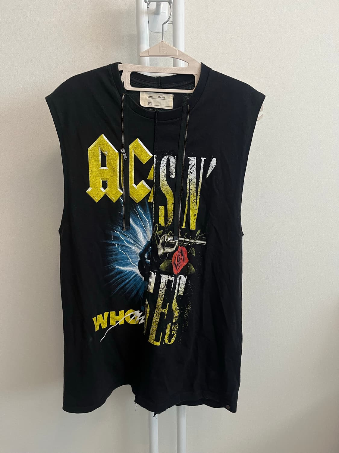 77circa 나나써카 프린트 슬리브리스 상품이미지1