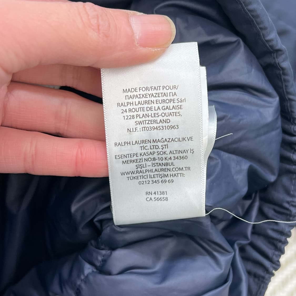 폴로 랄프로렌 덕다운 패딩 r2074 상품이미지8