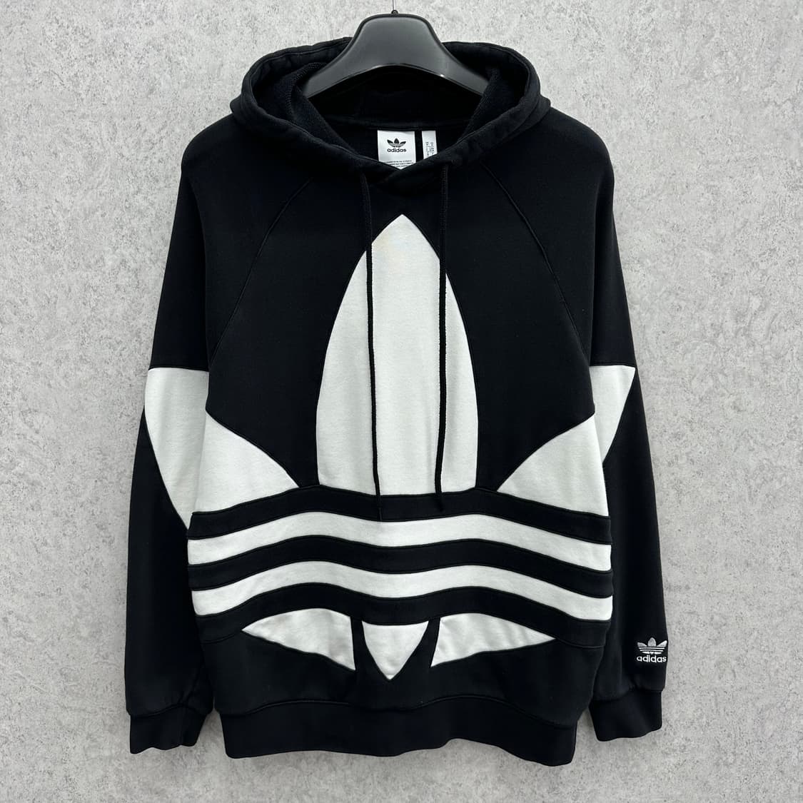 95 아디다스 빅로고 남자 루즈핏 후드티 상품이미지1