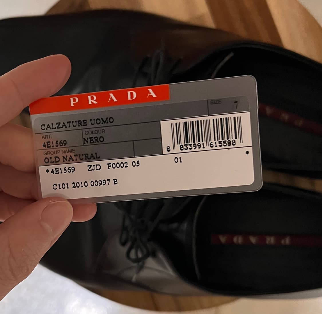 uk7)prada sports derby 상품이미지7