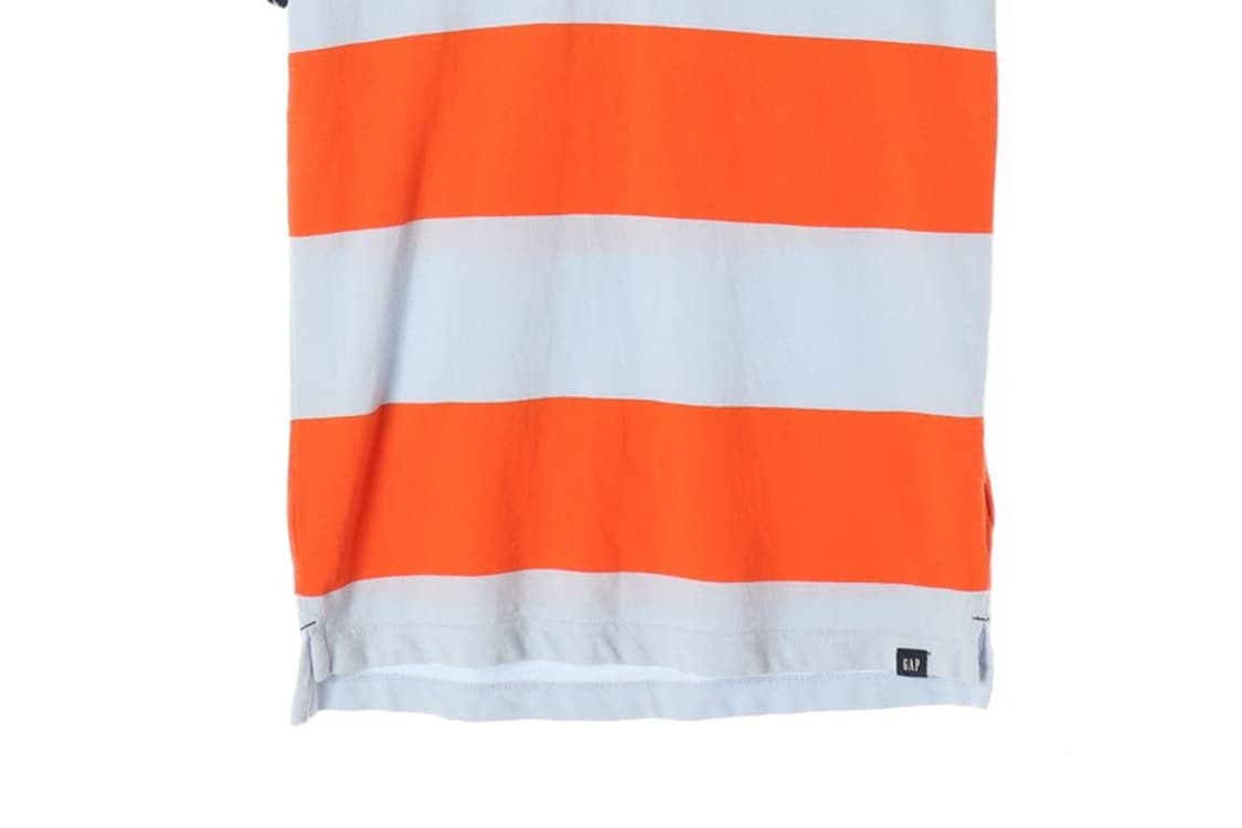 GAP 스트라이프 피케 반팔 카라티 S 상품이미지4