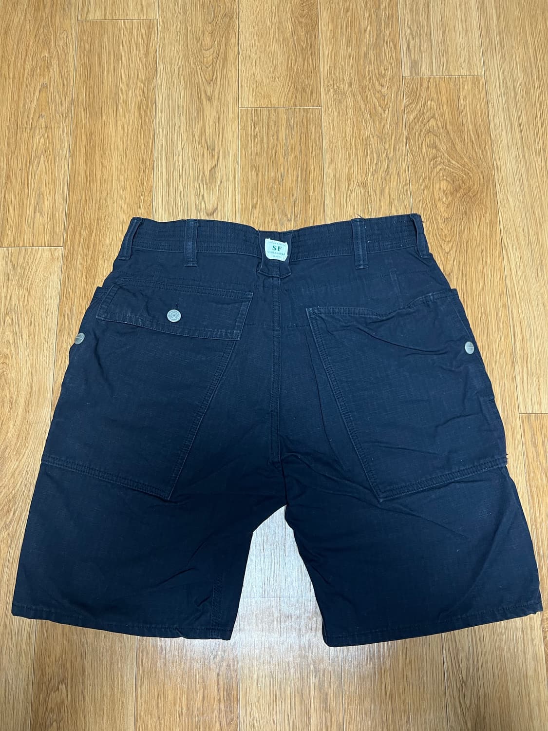 사사프라스 네이비 립스탑 쇼츠 상품이미지1