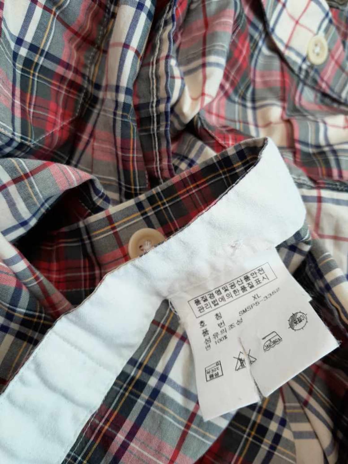 폴로랄프로렌 체크남방 상품이미지5