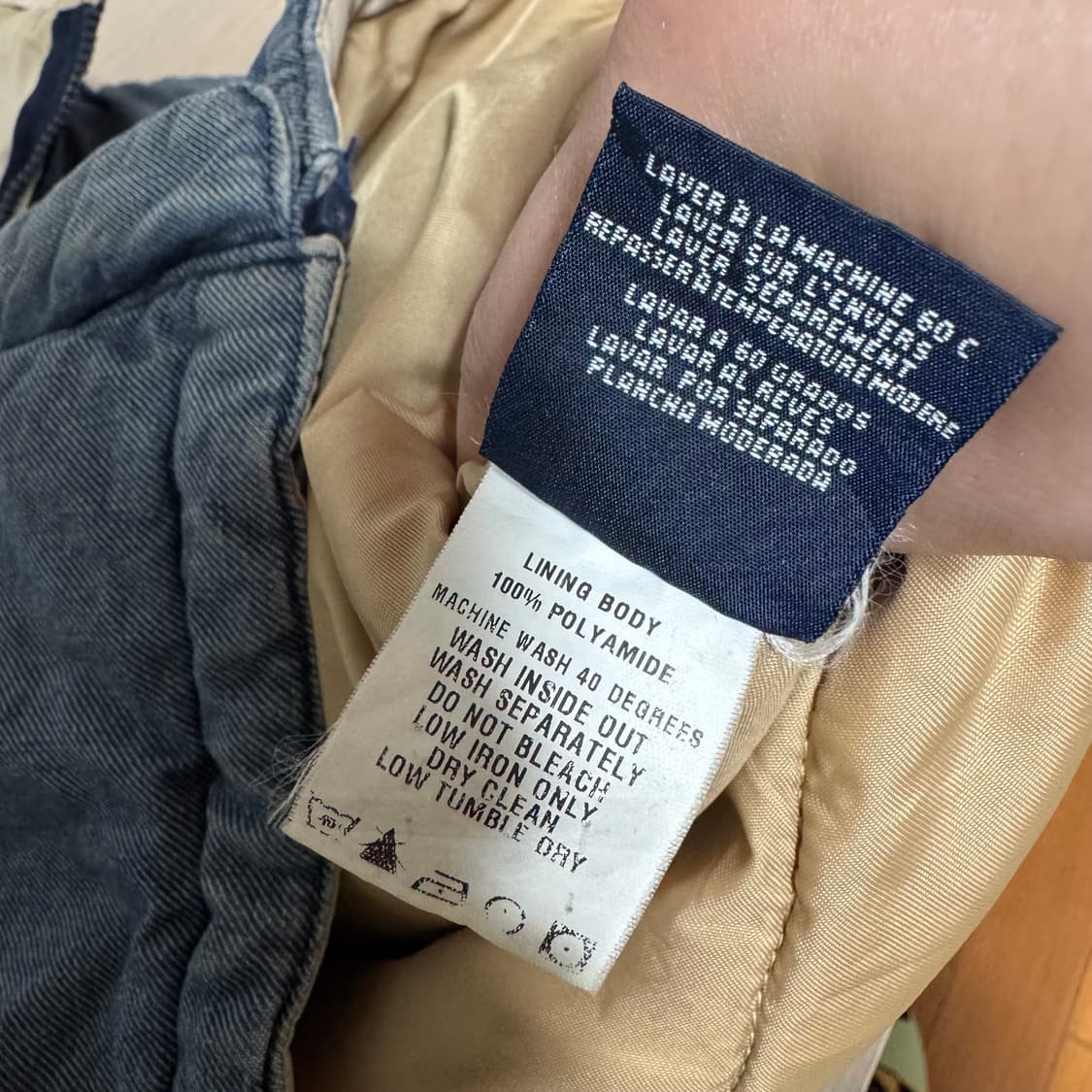 90s 타미힐피거 데님 베스트 (L)  상품이미지8