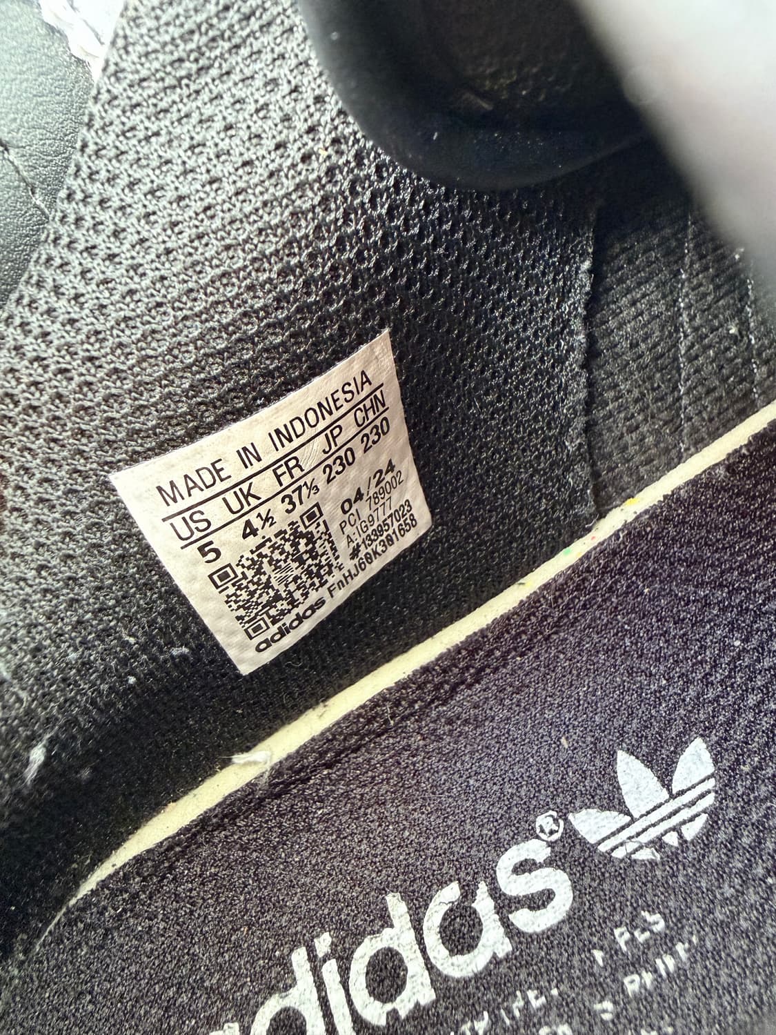 아디다스 슈퍼스타 키즈 블랙 230 상품이미지6