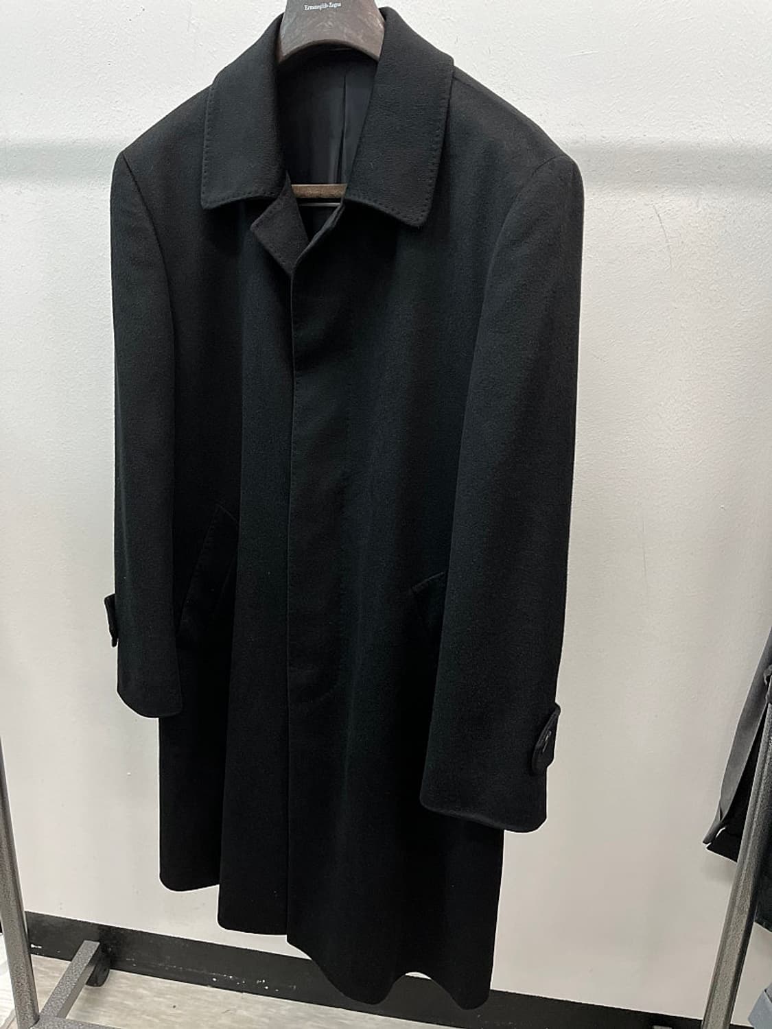 100-105) 캠브릿지 캐시미어100% 코트 상품이미지1