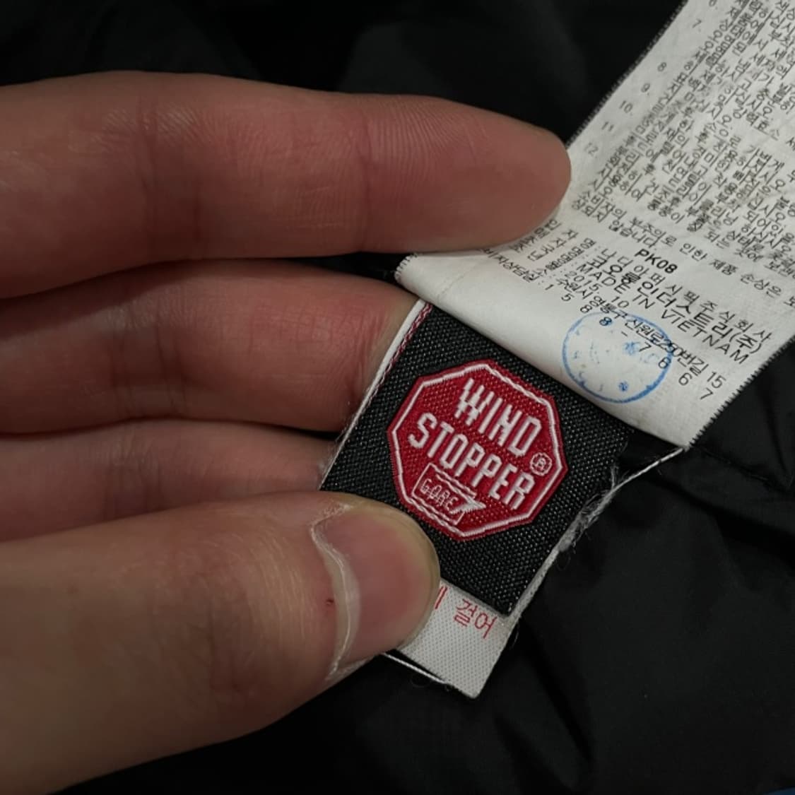 100 코오롱스포츠 윈드스토퍼 패딩 상품이미지4