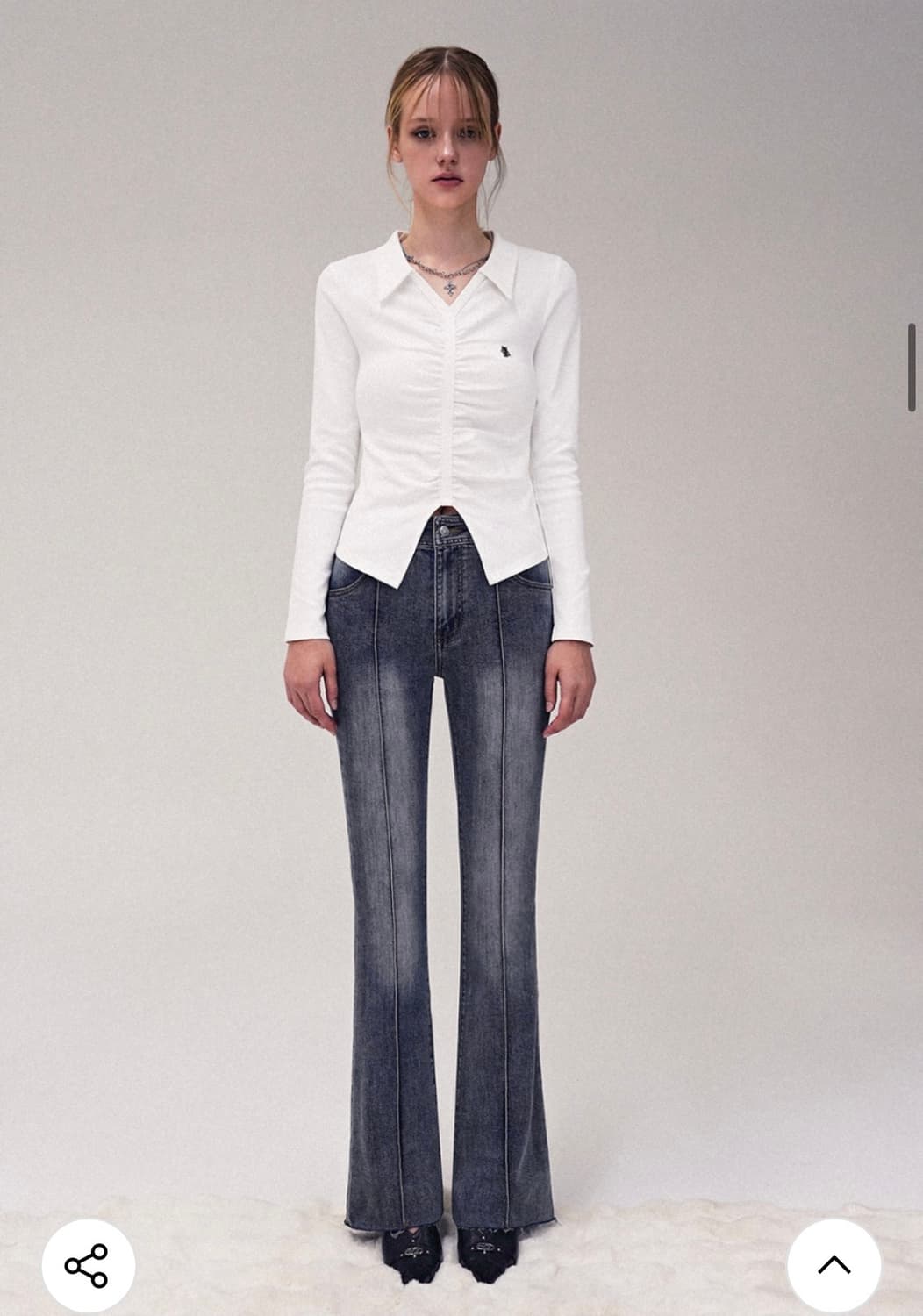 어반드레스 셔링 슬리브 상품이미지3