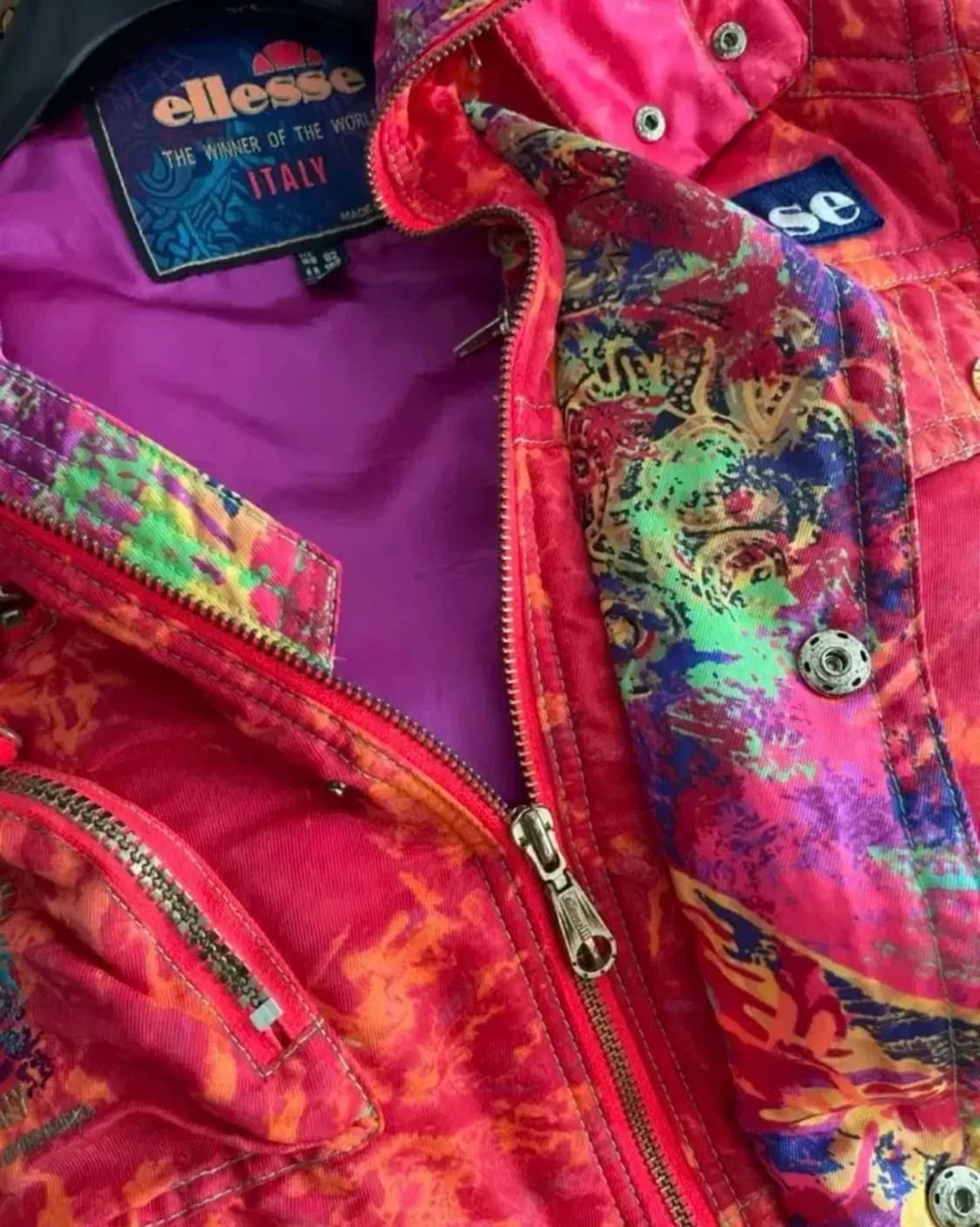 ellesse 엘레세 90s 스키파카 점퍼 (made in japan) 상품이미지5