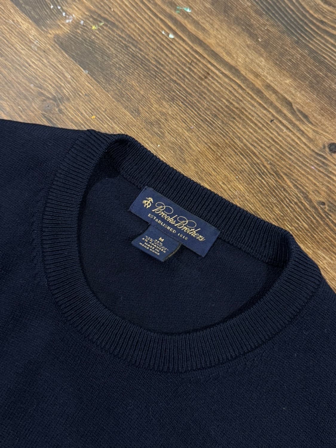 브룩스 브라더스 메리노울 니트 100 상품이미지6