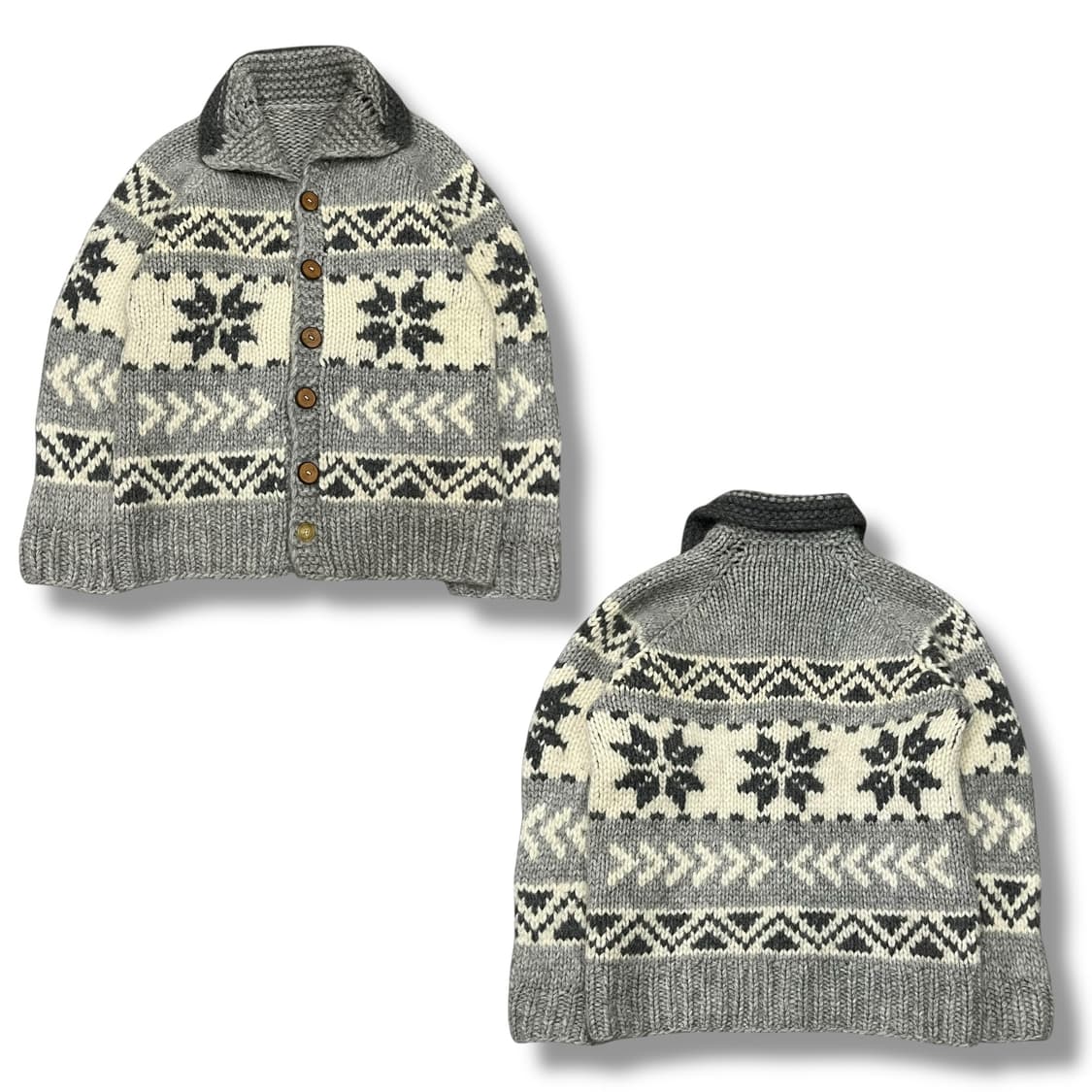 빈티지 노르딕 울 가디건 s08653 상품이미지1