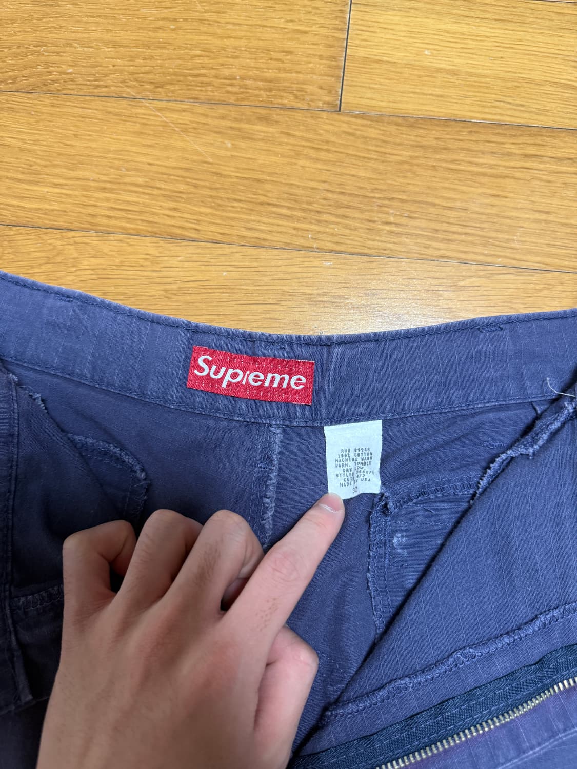 90s 슈프림 플라이트 팬츠 상품이미지2