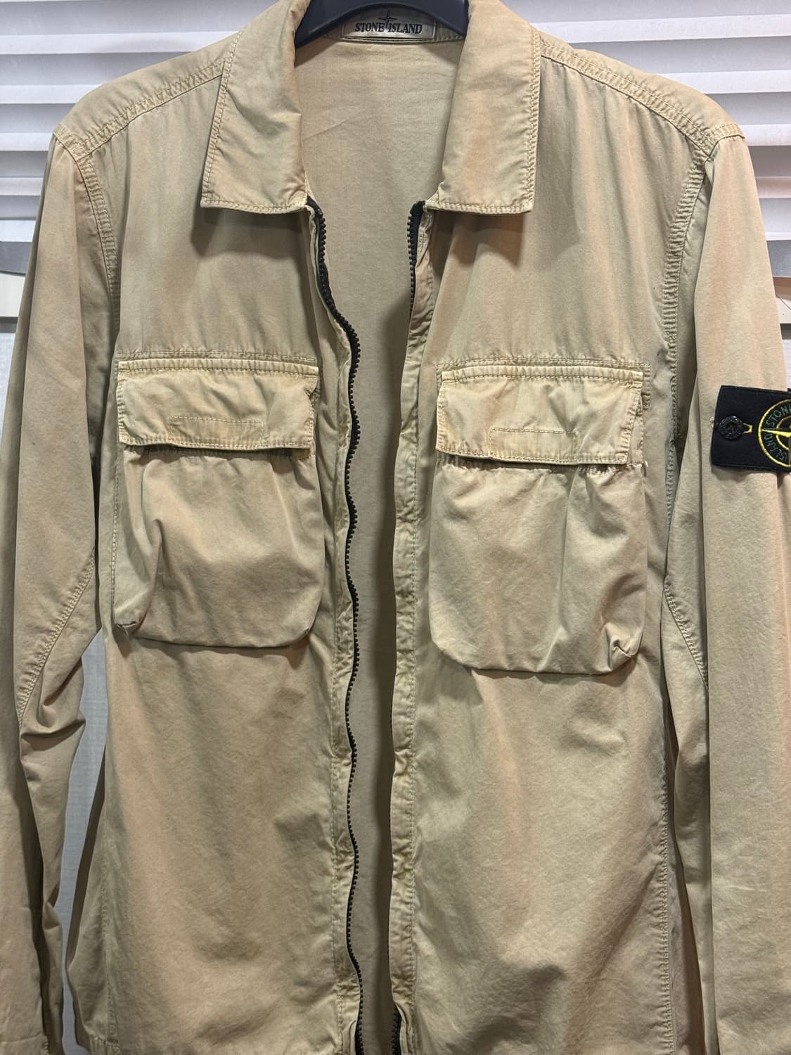 스톤아일랜드 올드이펙트 셔츠 상품이미지1