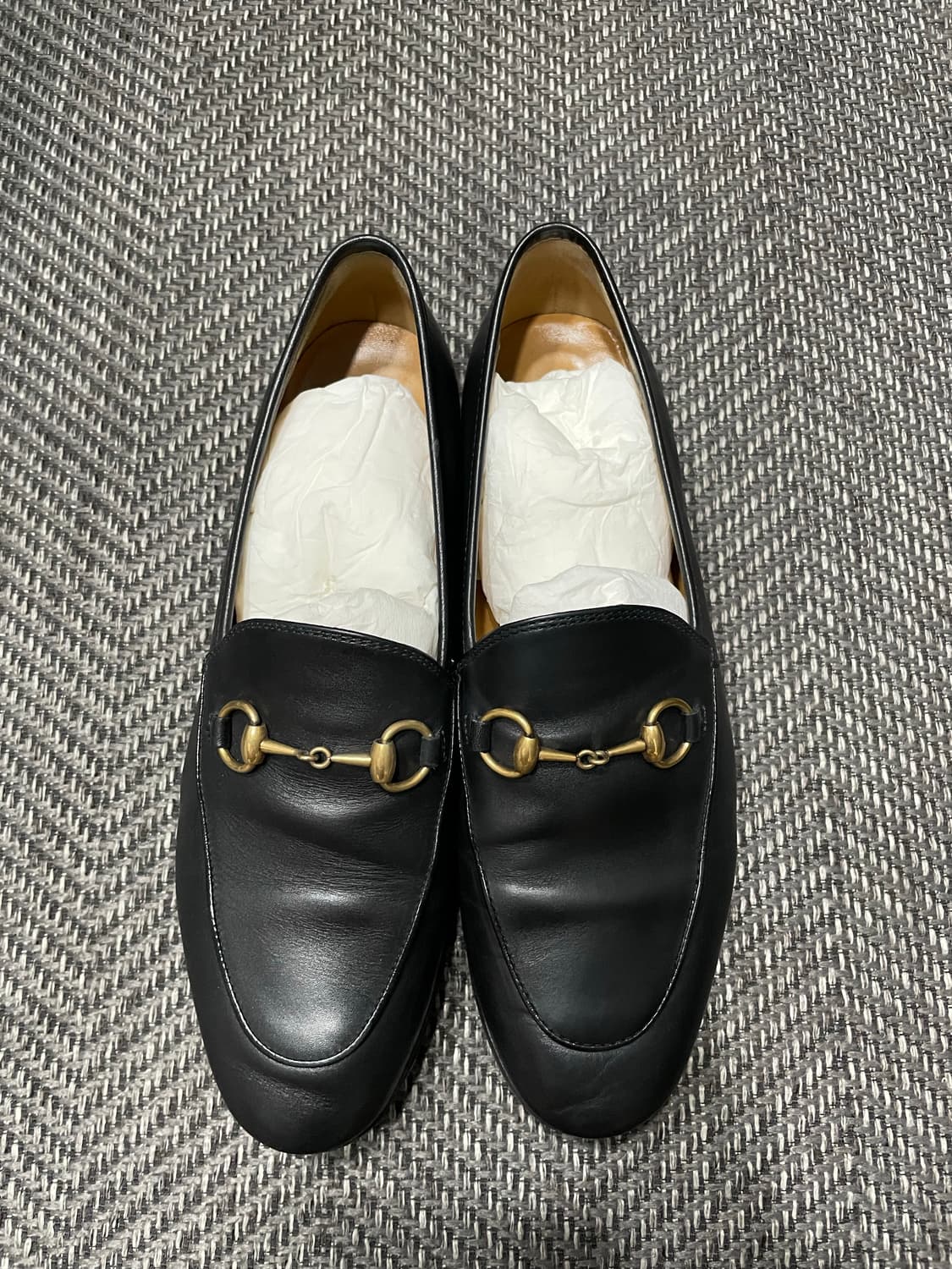 GUCCI 구찌 조던 홀스빗 로퍼 블랙 EU37/한국240 상품이미지2