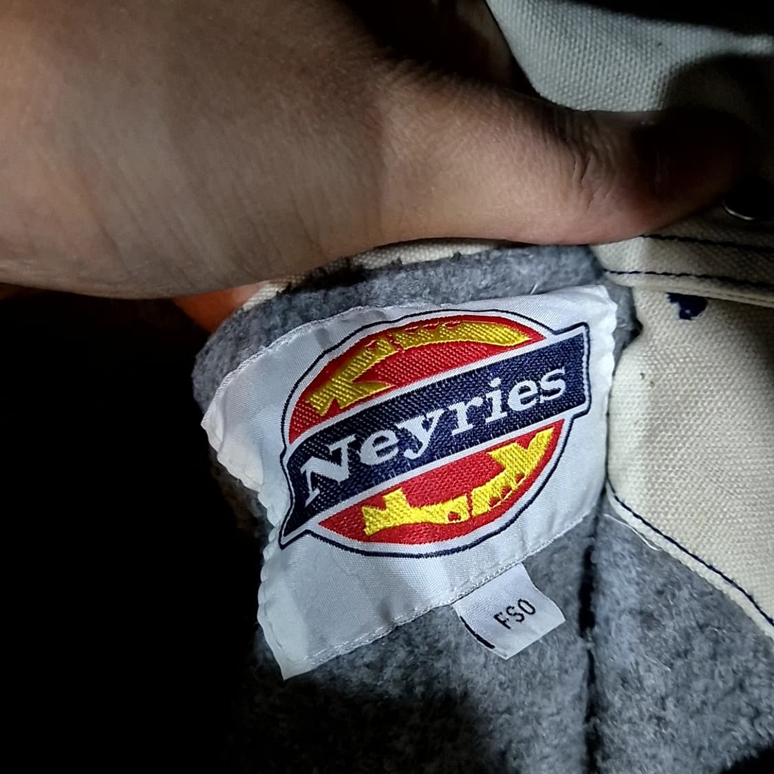 Neyries 네이리스 빈티지 커버올 워크 자켓 상품이미지7