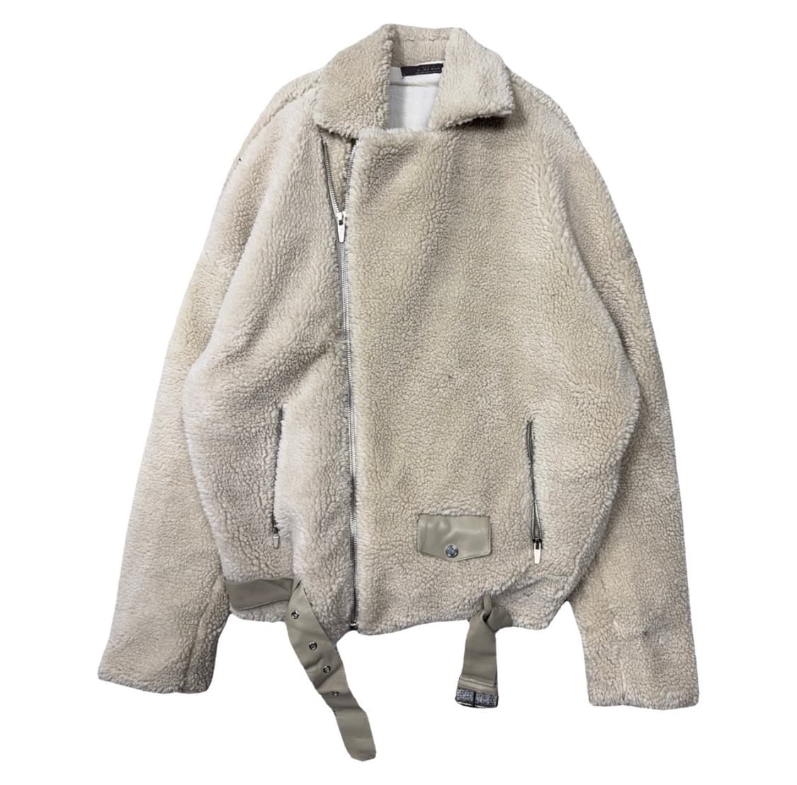 자라 베이지 양털 뽀글이 후리스 상품이미지1