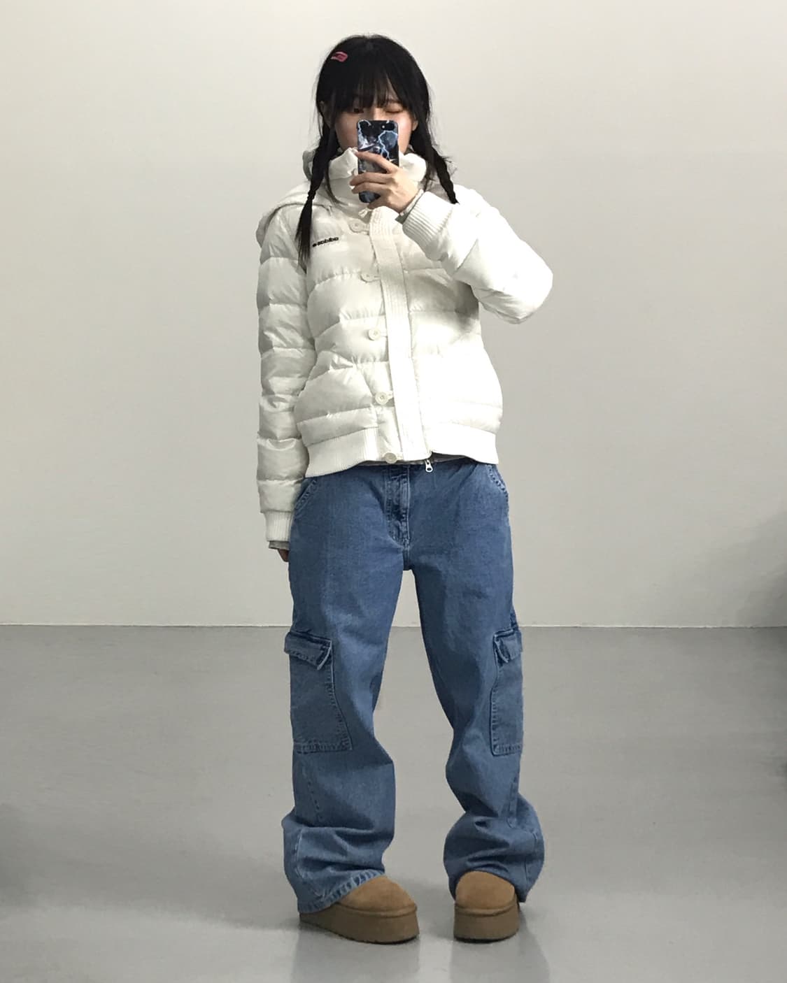 Jpn Cotton Denim Cargo Pants 상품이미지4