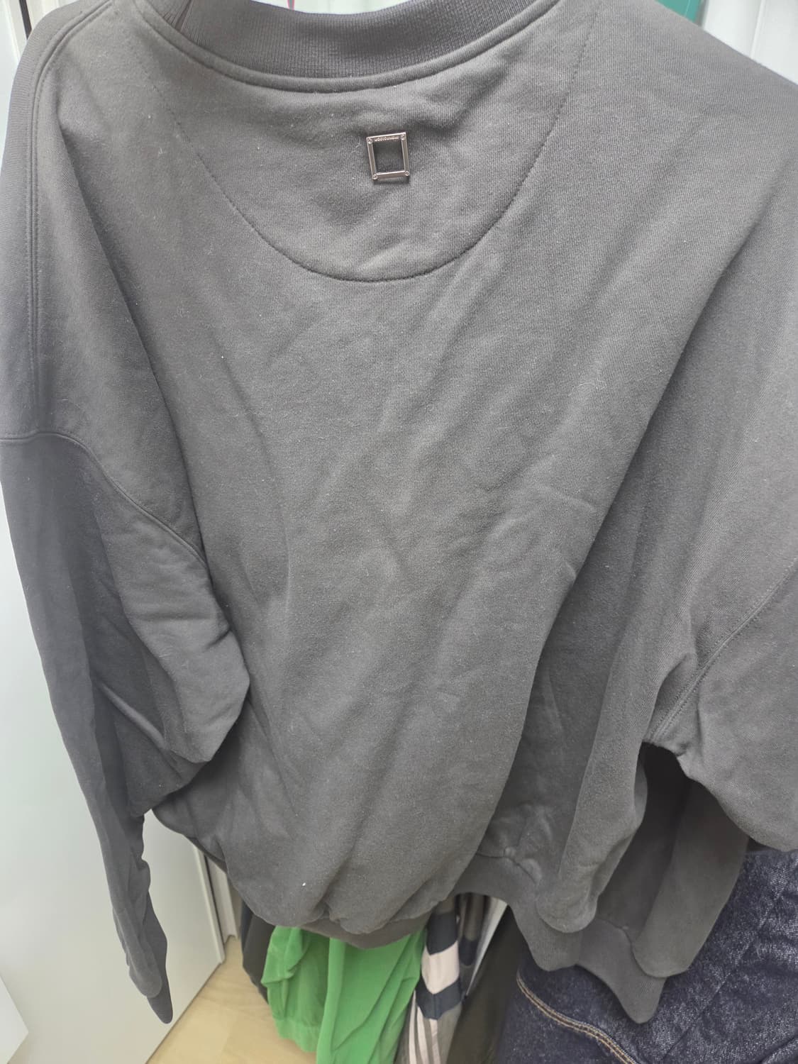 우영미 맨투맨 22 시즌 48사이즈 상품이미지5